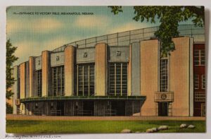 Postcard #1074: The Shocking Truth at Victory Field, Indianapolis